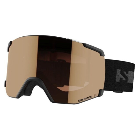 Salomon S/VIEW ACCESS Unisex lyžiarske okuliare, čierna, veľkosť