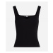 Top Karl Lagerfeld Fashion Tank Black