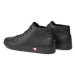 Tommy Hilfiger Sneakersy Hi Vulc Leather Detail FM0FM05045 Čierna