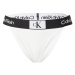 Calvin Klein Swimwear Bikinové nohavičky 'CHEEKY'  čierna / biela