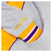 Mitchell & Ness Premium Fleece Los Angeles Lakers - Pánske - Mikina Mitchell & Ness - Sivé - FPH