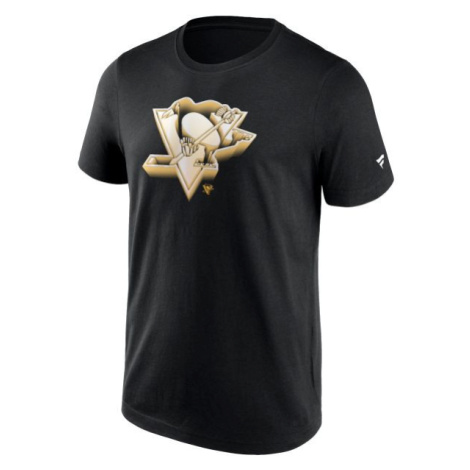 Pittsburgh Penguins pánske tričko Chrome Graphic T-Shirt Black