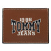 Tommy Jeans Puzdro na kreditné karty Tjm Leather Cc Holder AM0AM11427 Hnedá