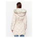 Guess Zimný kabát W3BL36 WEX52 Béžová Regular Fit
