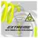 Tenisová raketa Graphene 360 Extreme S sivo-žltá