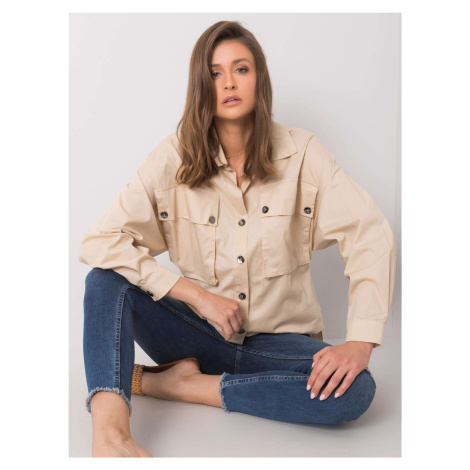 Shirt-346-KS-027.47-beige Rue Paris