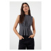 Trendyol Anthracite Knitted Blouse