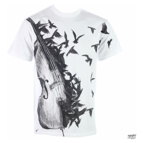 tričko ALISTAR Gibson&Crows Čierna biela