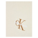 Calvin Klein Jeans Mikina Monogram Off Placed IG0IG01767 Béžová Relaxed Fit