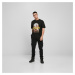 Tričko Urban Classics Pray Painting Oversize Tee Black