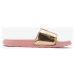 Coqui Cleo Dámske šľapky 7062 Powder pink/Metallic pink