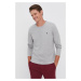 Tričko s dlhým rukávom Polo Ralph Lauren pánske,šedá farba,jednofarebné,714844759003