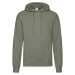 Oliwkowa bluza męska Hooded Sweat Fruit of the Loom