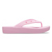 Dámske žabky (plážová obuv) CROCS Classic Platform Flip W flamingo