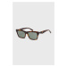 Slnečné okuliare Saint Laurent hnedá farba