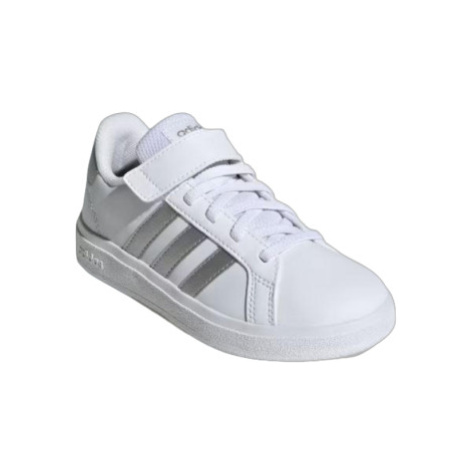 Detská rekreačná obuv ADIDAS Grand Court 2.0 K cloud white matte silver matte silver