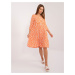 Orange dress with 3/4 sleeves SUBLEVEL