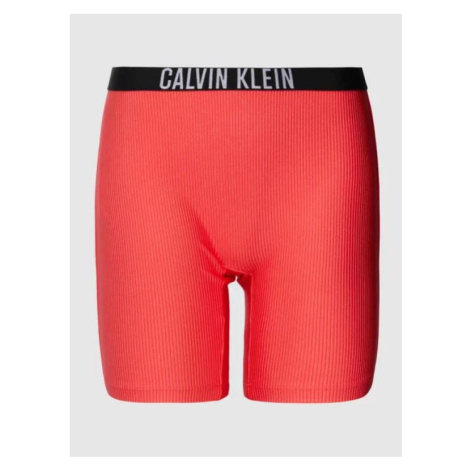 Dámske šortky Calvin Klein KW0KW01906 korálové