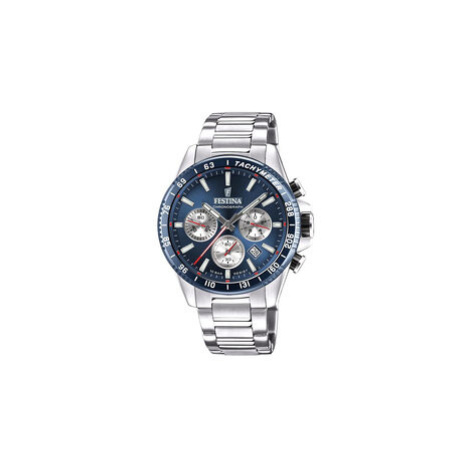 Festina Hodinky Timeless F20560/2 Strieborná