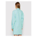 MSGM Košeľové šaty 3241MDA22A 227005 Modrá Regular Fit