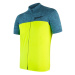 Men's Jersey Sensor Cyklo Motion Blue/Neon Yellow