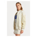 BUNDA GANT BOUCLE GANT VARSITY JACKET CREAM3