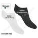 STEVEN Bambusové ponožky Steven-100 GO002-čierna