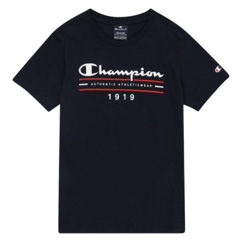 Champion Authentic Athletic Apparel Tričko  námornícka modrá / jasne červená / biela