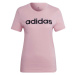 adidas LIN T Dámske tričko, ružová, veľkosť