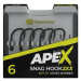 RidgeMonkey Ape-X Snag Hook 2XX Barbed 10 ks