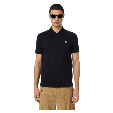 Diesel Polo tričko - T-SMITH-DOVAL-PJ POLO SHIRT čierne