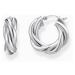 Thomas Sabo CR742-001-21 Bold - Silver Hoop Earrings 20,0 mm Intertwined design