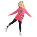 Denokids Bestie Cats Girl's T-shirt Tights Set