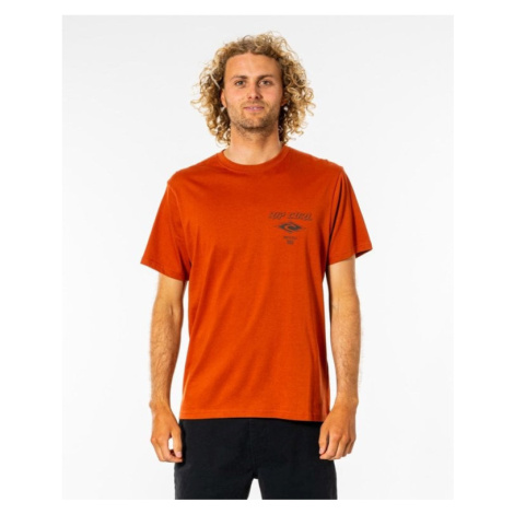 T-Shirt Rip Curl FADE OUT ICON TEE Red Dirt