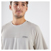 Pánske tenisové tričko Dry Gaël Monfils s krátkym rukávom béžové