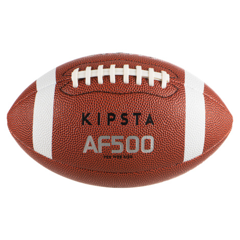 Lopta na americký futbal AF500 veľkosť pee wee hnedá KIPSTA