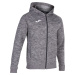 SIVÁ MELÍROVANÁ MIKINA JOMA MENFIS HOODIE 101303-150