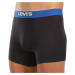 3PACK pánske boxerky Levis čierné (701229547 001)