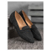BEST SHOES SUEDE LOAFERS IN THE PIC black