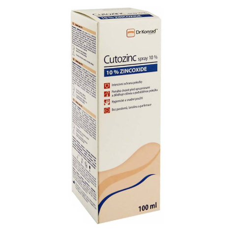 DR KONRAD Cutozinc 10% spray 100 ml