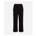 Nohavice Karl Lagerfeld Logo Tape Culottes Black