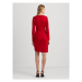 Lauren Ralph Lauren Každodenné šaty 250918987002 Červená Regular Fit