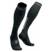 Compressport Alpine Ski Full Black/Steel Grey T2 Bežecké ponožky