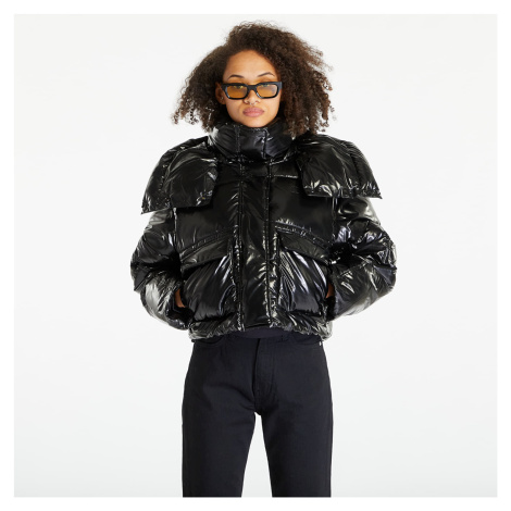 Bunda Calvin Klein Jeans High Shine Puffer Jacket Black