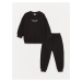 LC Waikiki Crew Neck Baby Boy Sweatshirt and Tracksuit Bottom 2-pack