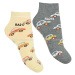 STEVEN Detské ponožky Steven-004CH-217 RA218-sivá