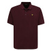 Lyle & Scott Big&Tall Tričko  žltá / burgundská / čierna