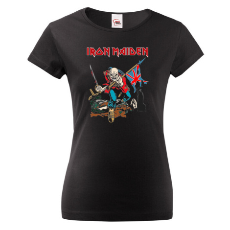 Dámské tričko s potlačou Iron Maiden - parádne tričko s potlačou metalovej skupiny