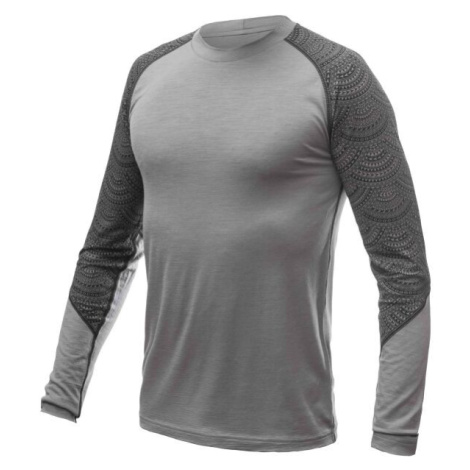 Sensor MERINO IMPRESS Pánske tričko, sivá, veľkosť