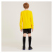 Detský futbalový dres s dlhým rukávom Viralto Club žltý